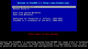 Install Freedos